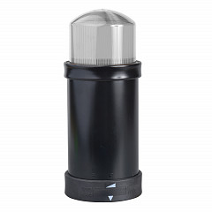 O 70 mm osvetlitvena enota - utripajoča - prosojna - IP65 - 24 V