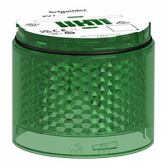 modularna stolpna svetilka XVB7, utripajoča zelena, fi70