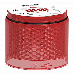 modularni modul, harmony XVB7 signalni semafor, rdeča , O 70 mm, stalna svetloba