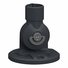 univerzalni montažni dodatek za XV4 / XV6 /X VB7;plastični stranski nosilec siv