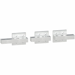 AD:Hrbtni priključki, zgornji - vodoravni - za MTZ2 40 - 3P, fiksni ali izvlačljiv