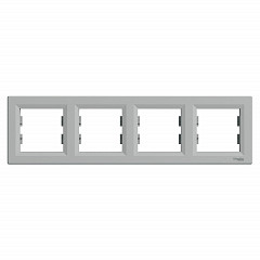 Asfora - Okvir 4 el. hor. aluminij