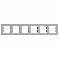 Asfora - Okvir 6 el. hor. aluminij