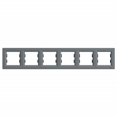 Asfora - Okvir 6 el. hor. kovina