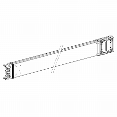 Canalis KSA - ravni distrib. el. - 400 A - br. vt. - 3L+N + PE - 500 do 1995 m