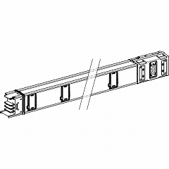 Canalis KSA - ravni distribucijski el. - 630 A - 10 priklju?kov - 3L + PE - 5 m