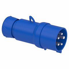 Gnezdni vtič PratiKa - raven - 32 A - 3P + N + E - 200 do 250 V AC - IP44