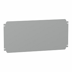 Montažna plošča V 400 x Š 400 mm iz galvanizirane  pločevine