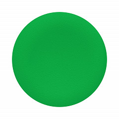 Neoznačen zelen pokrov za krožno podometno tipko O 22