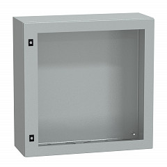 Prosojna vrata PanelSeT CRN brez mont. pl. V800xŠ800xG300 IP66 IK08 RAL7035