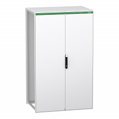 Samostoječa modularna električna omara, PrismaSeT 6300, dekarbonizirano jeklo, 2000x1200x800mm, 2 vrata, IP55, RAL9003