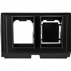 Stikalo za priključke, uni., črno, System M, Artec/Trancent/Antique