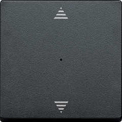 Tipka za modul tipkala 1g z vt. pušč. za gor/dol, antr., System M