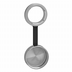 Zaščitni pokrov, kovin., srebrn, za RJ45 in USB vhode