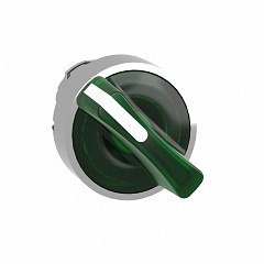 Zelena glava osvetljenega izbirnega stikala O 22 2 položaja povratna vzmet