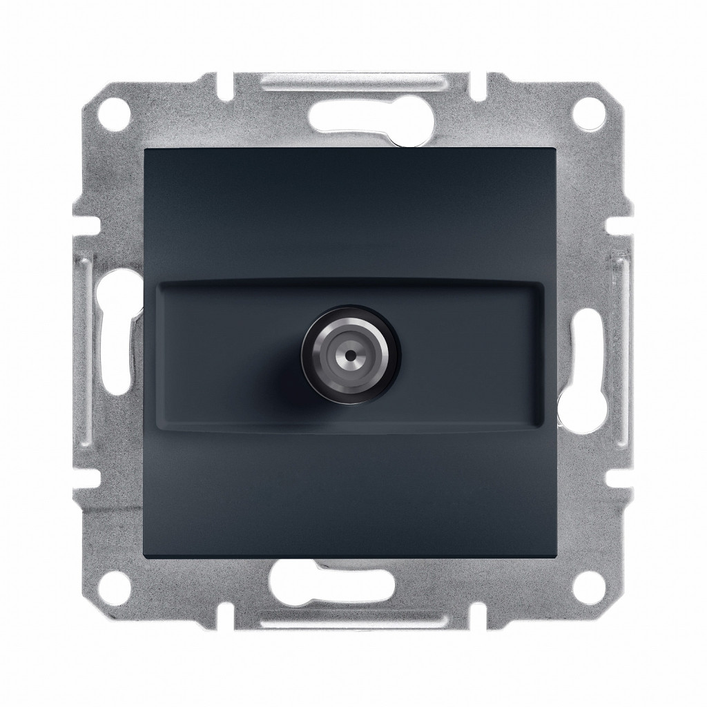 Asfora - SAT konektor - 1dB - antracit