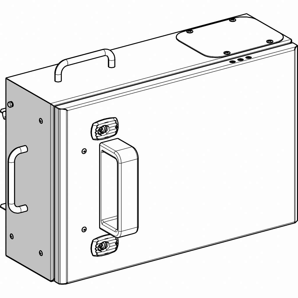 Canalis KS - odcepna omarica za var. NF - T00 - 160 A z izol. - 3L + PEN