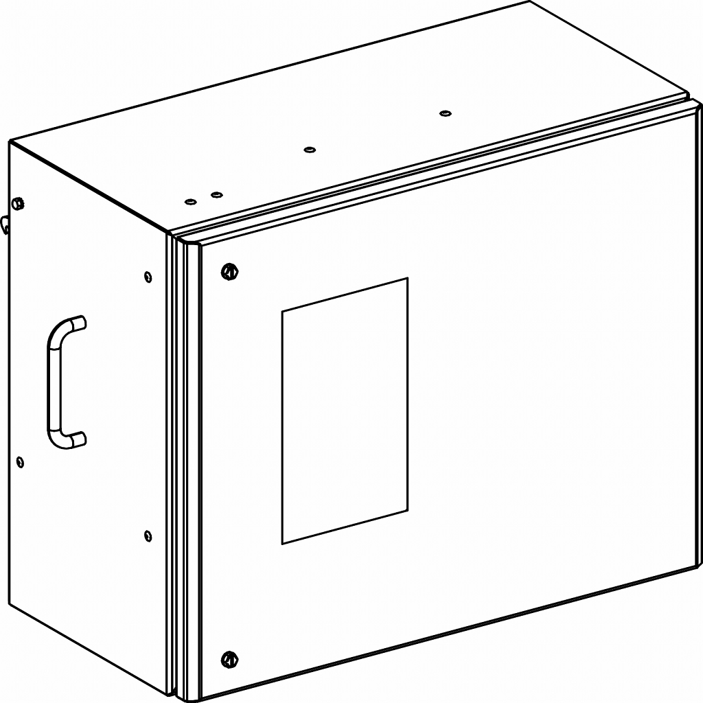 Canalis KS - odcpena omarica - 160 A za Compact NSX - motor - 3L + PEN
