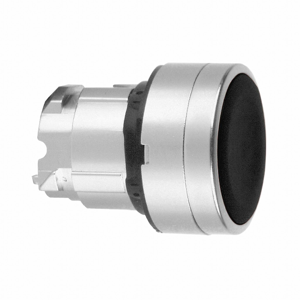 črna glava podometnega potisnega gumba O 22 neoznačena povratna vzmet