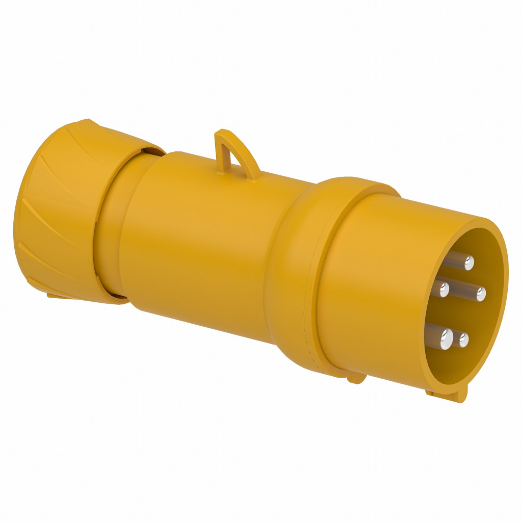 Gnezdni vtič PratiKa - raven - 16 A - 3P + N + E - 100 do 130 V AC - IP44