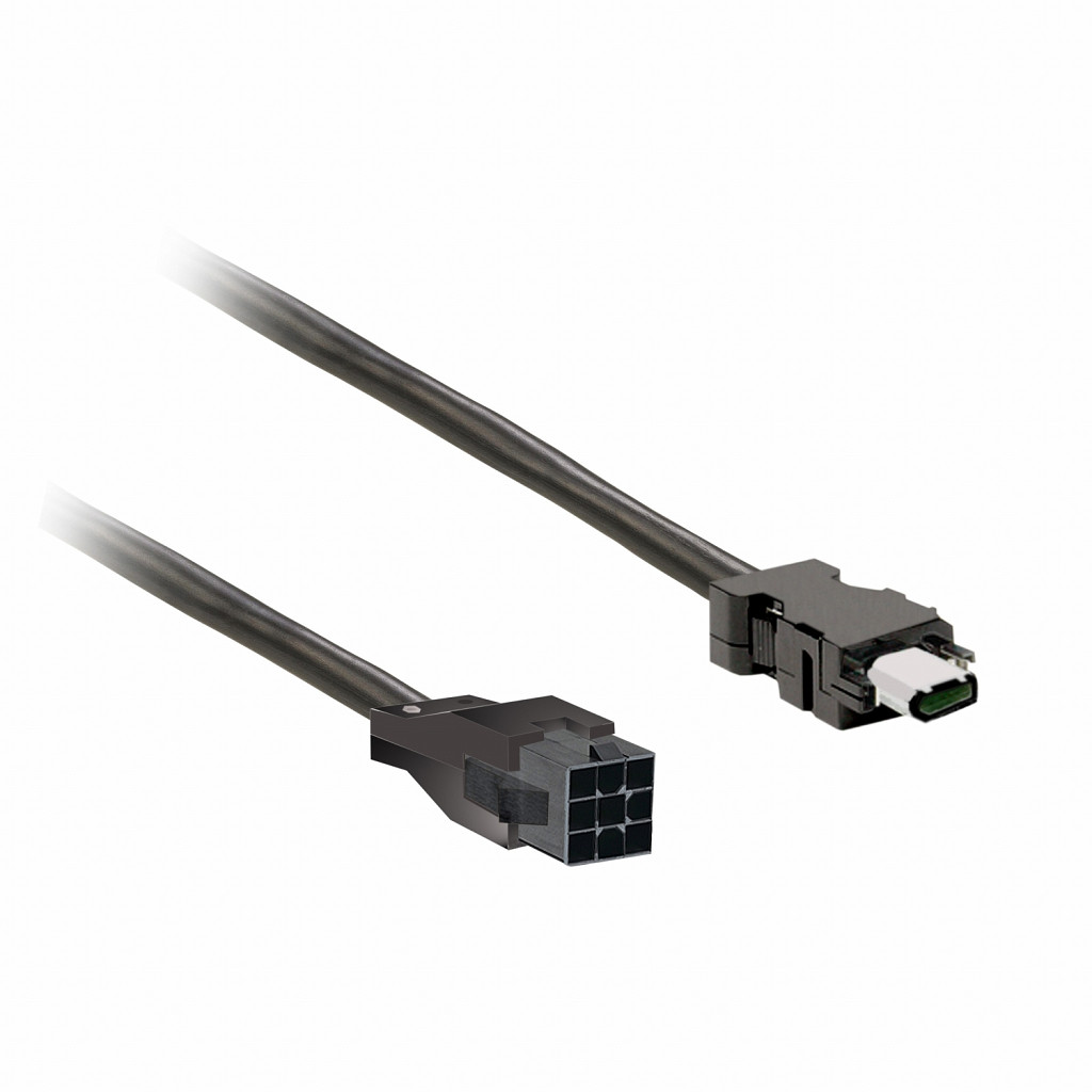 kodirni kabel 1,5 m, izoliran, priključni vodniki za BCH2.B/.D/.F, vtič CN2