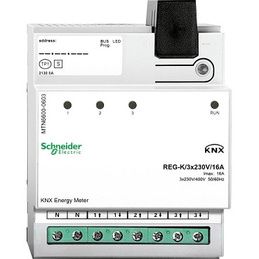 Merten KNX - merilnik energije - 3 x 230 V - 16 A