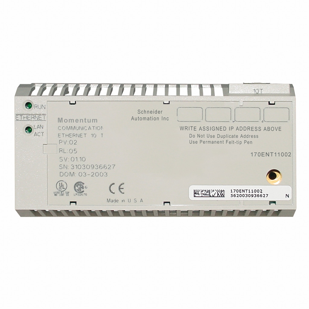 Modicon Momentum - Ethernetni komunikacijski adapter - 10/100 Mbit/s