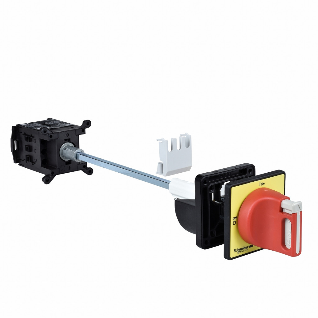 TeSys Mini-Vario - ločilno stikalo za izklop v sili - 12 A - zadnja stran ohišja