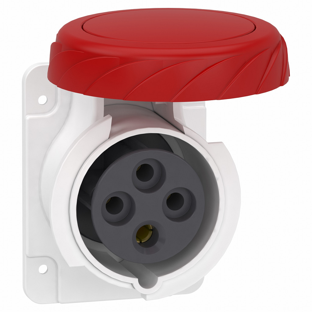 Vtičnica PratiKa - hitri priklj. - ravna - 16 A - 3P + E - 380 do 415 V AC