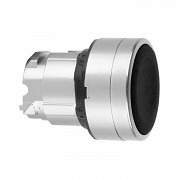 črna glava podometnega potisnega gumba O 22 neoznačena povratna vzmet