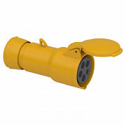 Gnezdna vtičnica PratiKa - ravna - 16 A - 3P + N + E - 100 do 130 V AC - IP44