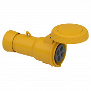 Gnezdna vtičnica PratiKa - ravna - 32 A - 3P + E - 100 do 130 V AC - IP67