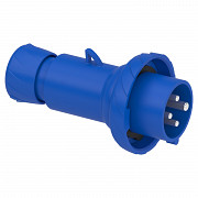 Gnezdni vtič PratiKa - raven - 16 A - 3P + E - 200 do 250 V AC - IP67