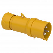 Gnezdni vtič PratiKa - raven - 32 A - 2P + E - 100 do 130 V AC - IP44