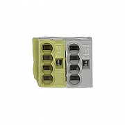 KNX priključek, rumen/bel, rumen/bel