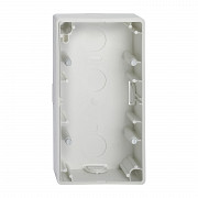 Nadometno montažno ohišje, 2 odprtini, polarno belo, M-Smart/Artec