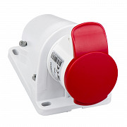 Vtičnica PratiKa - vijak - kotna - 16 A - 2P + E - 380 do 415 V AC - stena